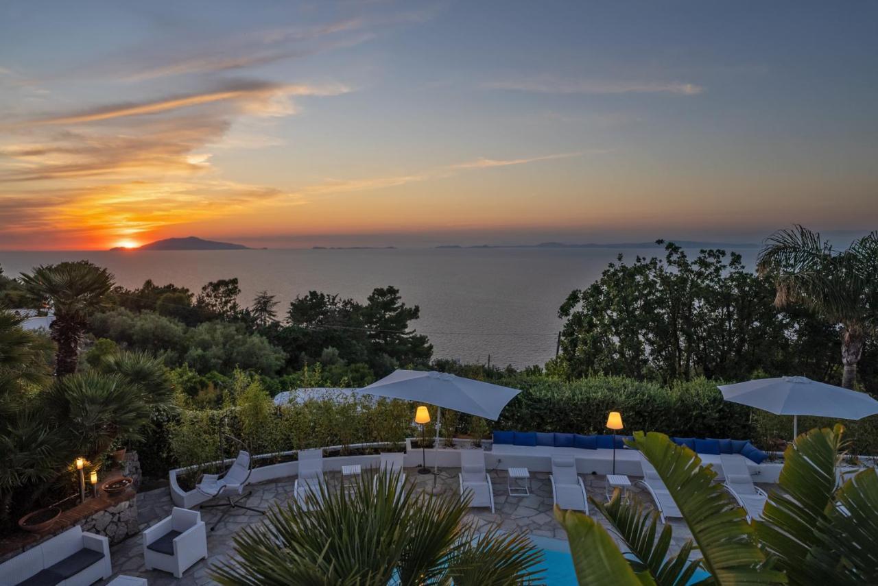 Capri Blue Luxury Villa Le Tre Monelle Anacapri  Exterior foto