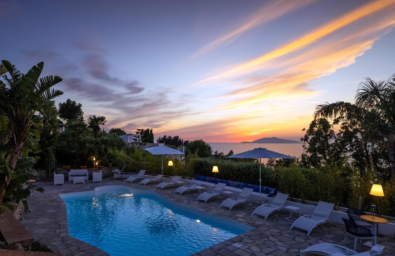 Capri Blue Luxury Villa Le Tre Monelle Anacapri  Exterior foto