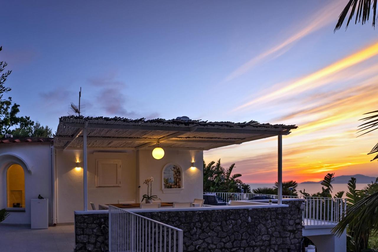 Capri Blue Luxury Villa Le Tre Monelle Anacapri  Exterior foto