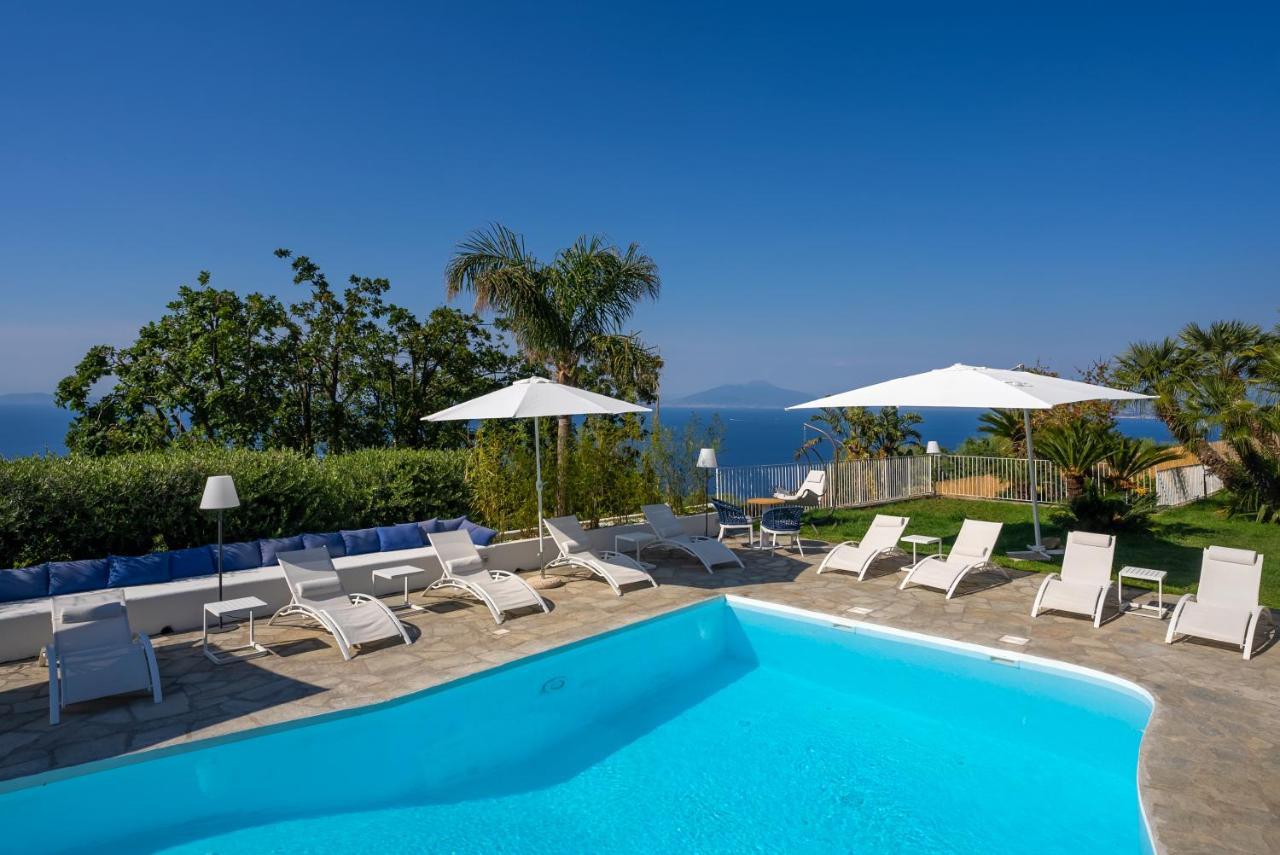 Capri Blue Luxury Villa Le Tre Monelle Anacapri  Exterior foto
